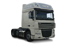 Car Hire Weybridge - 44 Tonne Sleeper Truck - Truck hire Weybridge
