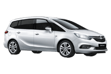 Car Hire Weybridge - Vauxhall Zafira 7-Seater - Minibus hire Weybridge